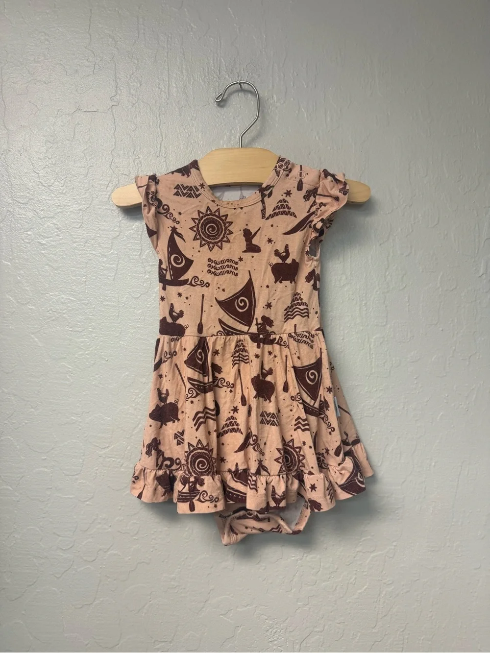 $15 ADD ON‎ love, eloise bamboo moana ballerina 12-18M dress kyte baby zara